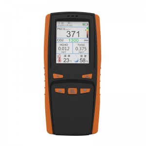 Tragbares Gas-CO2-Messgerät DM509 zur Überwachung der Luftqualität PM2.5