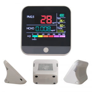 Intelligenter Luftqualitätsdetektor PM2.5 Gasmonitor mit Lasersensor Hochempfindlicher Luftdetektor